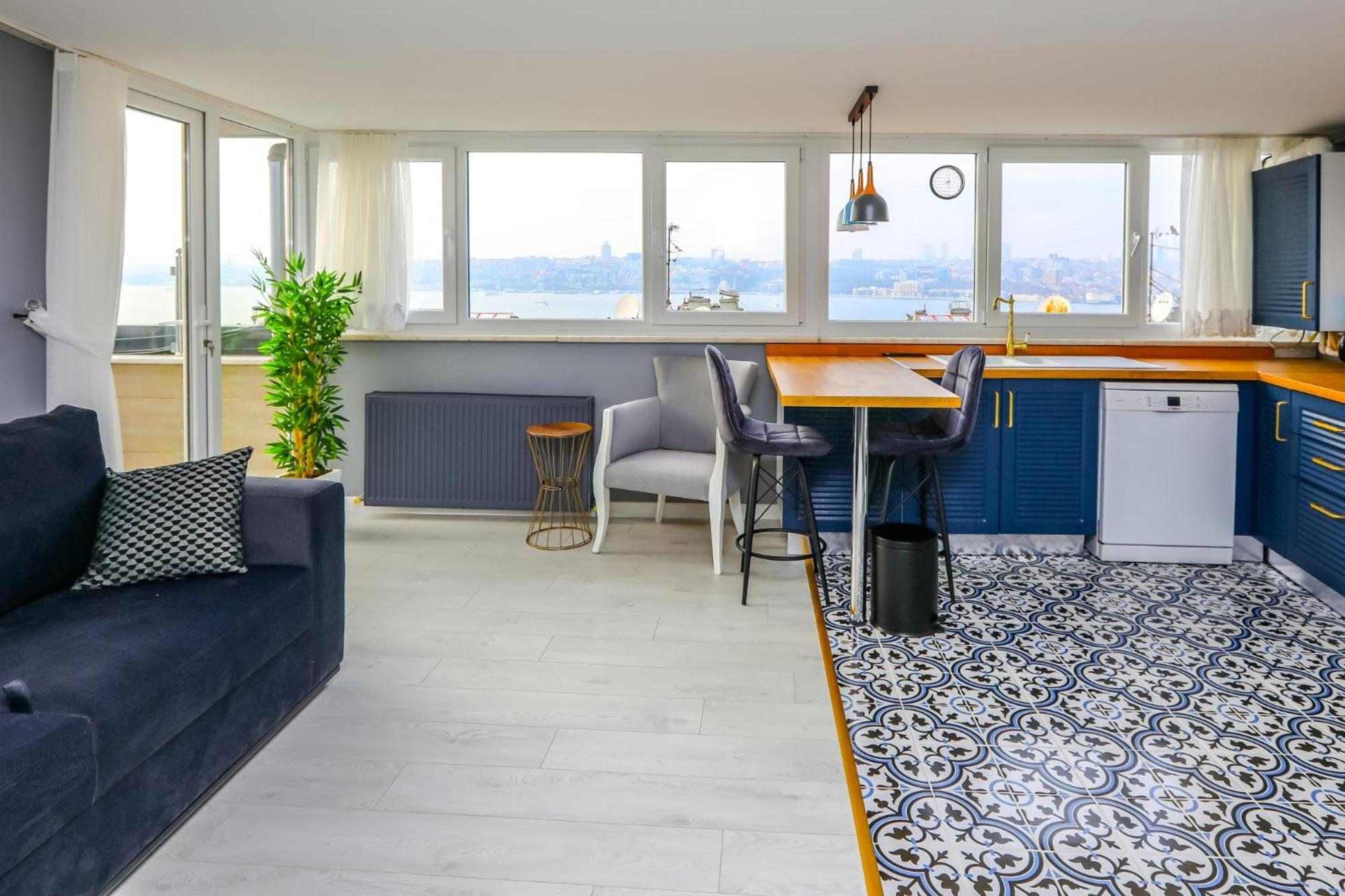 Lovely Flat 500 M To Uskudar Ferry Station 이스탄불 외부 사진
